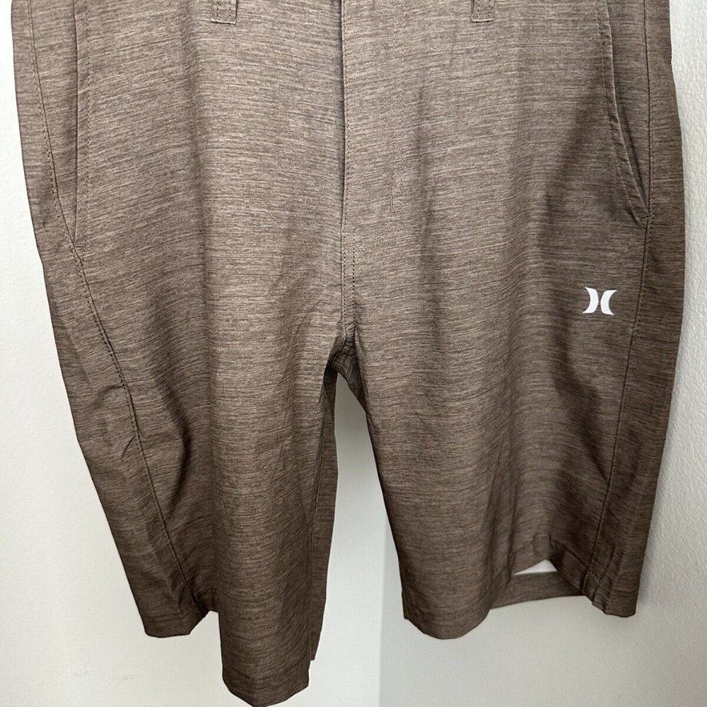 Hurley Mens Shorts Heathered Walk short Size 28 MSRP $60 9.5in Inseam